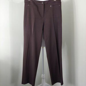 Elliott Lauren Brown Dress Career Pants Elliot
